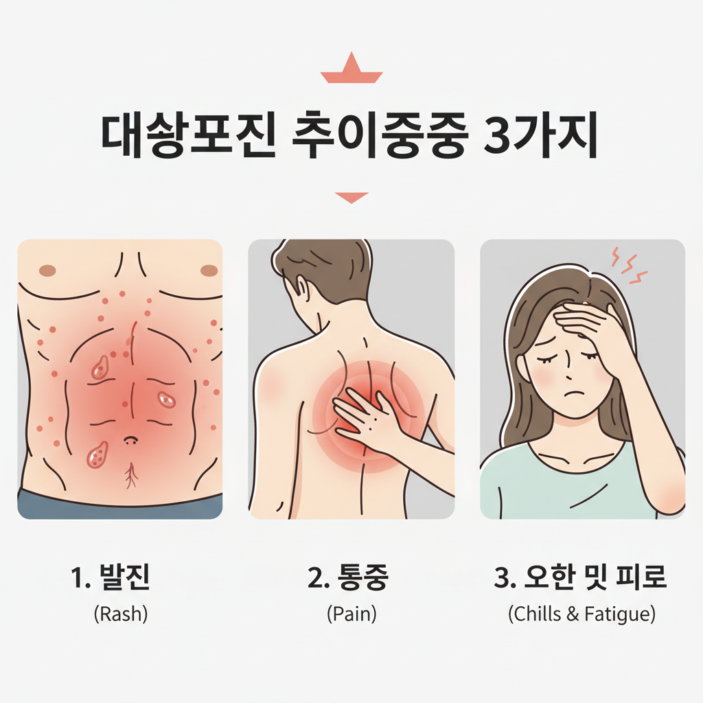 대상포진 초기증상 3가지