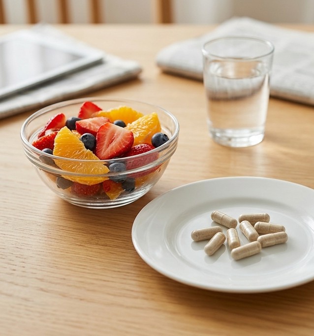 비타민 C 과일과 함께 섭취 시 시너지가 나는 콘드로이친 효능