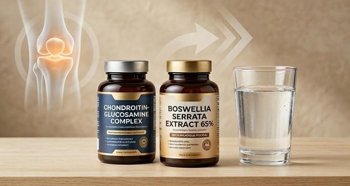 연골 시너지를 위한 콘드로이친과 보스웰리아 복합 섭취 조합